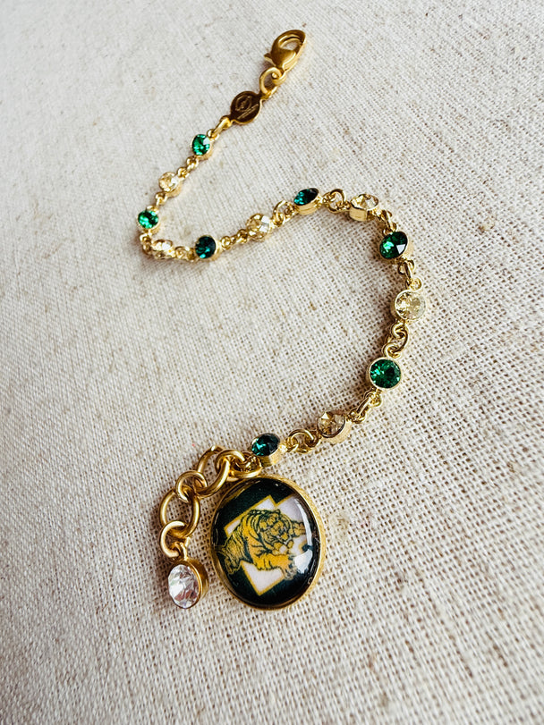 Conway Tigers Crystal Bracelet