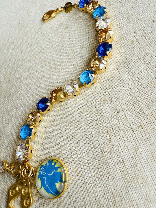 Loris Lions Crystal Bracelet