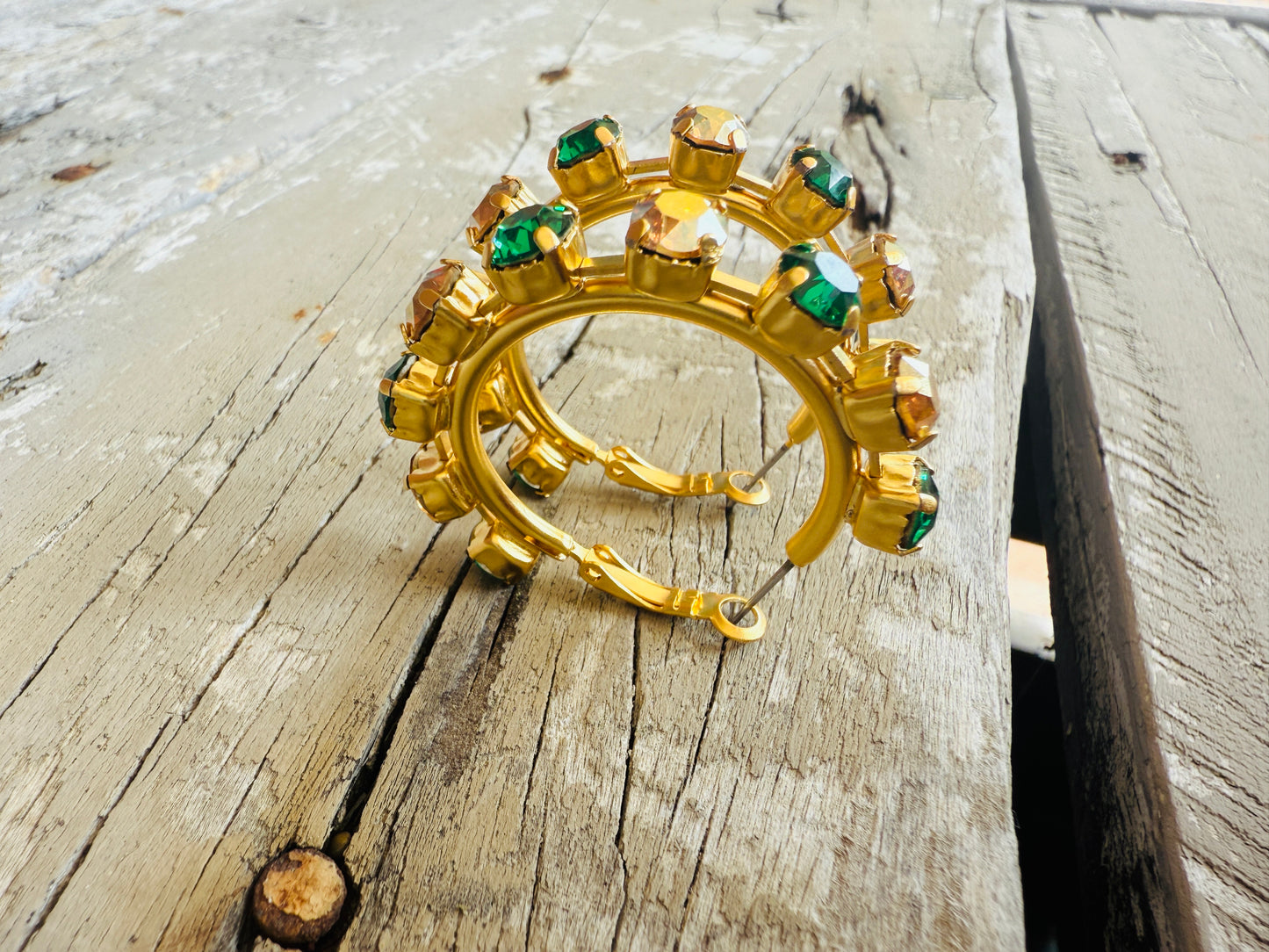 Conway Tiger Hoop Earrings - Sheila