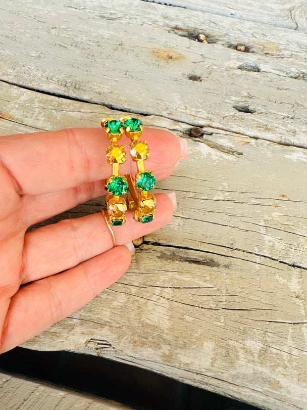 Conway Tiger Hoop Earrings - Sheila