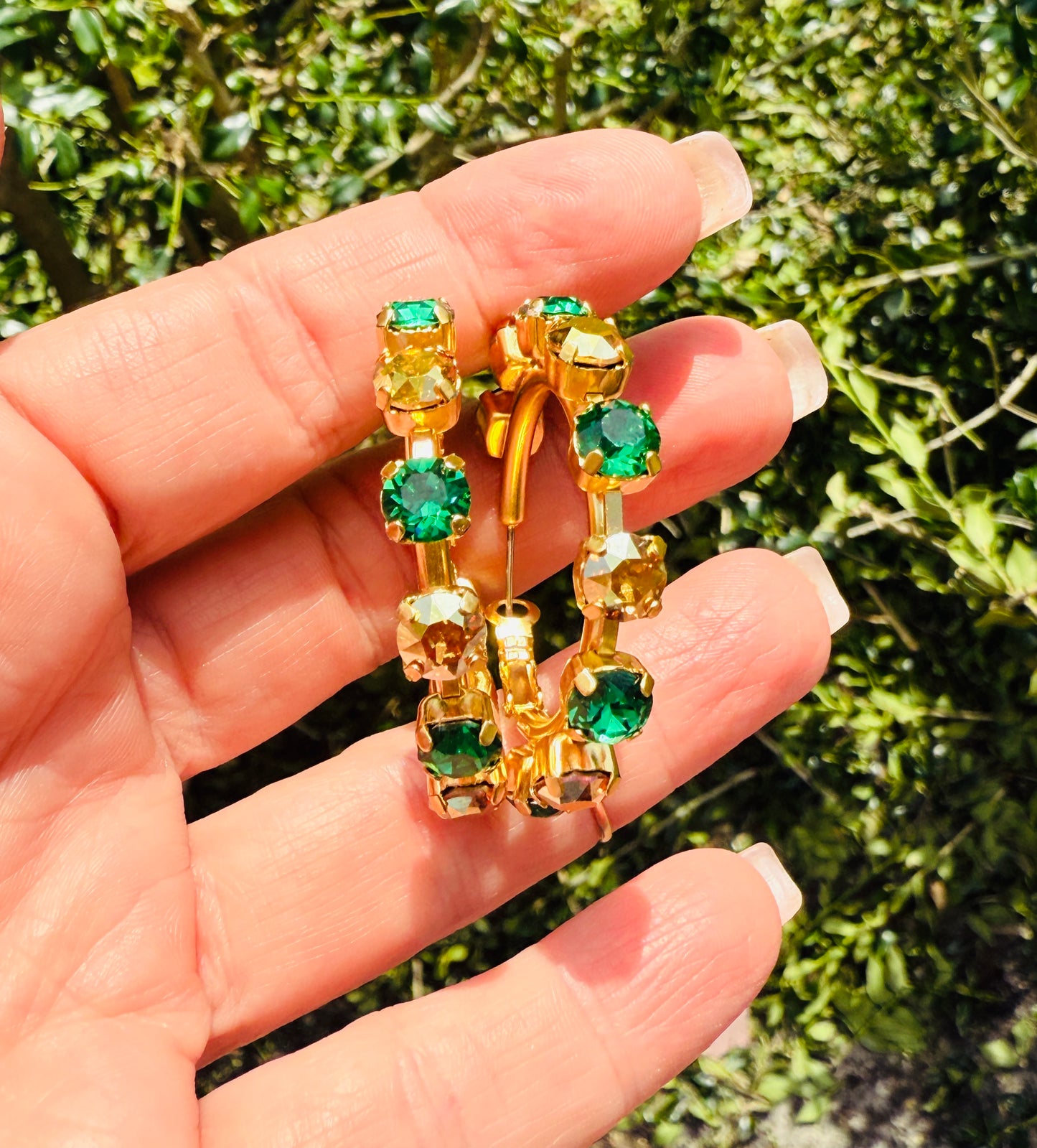 Conway Tiger Hoop Earrings - Sheila