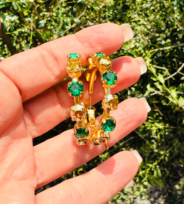 Conway Tiger Hoop Earrings - Sheila