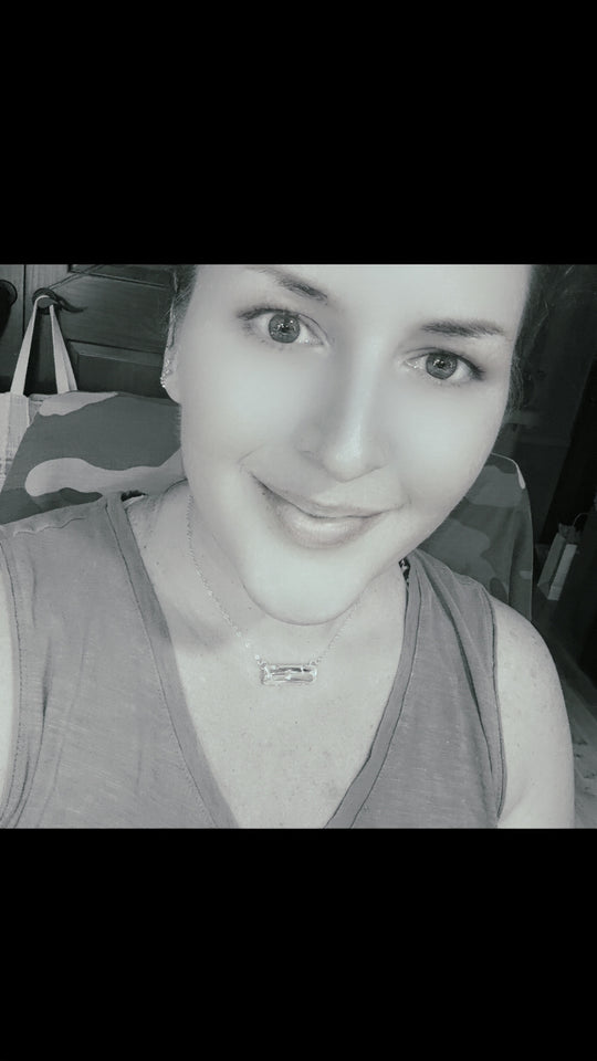 Madeline Crystal Bar Necklace