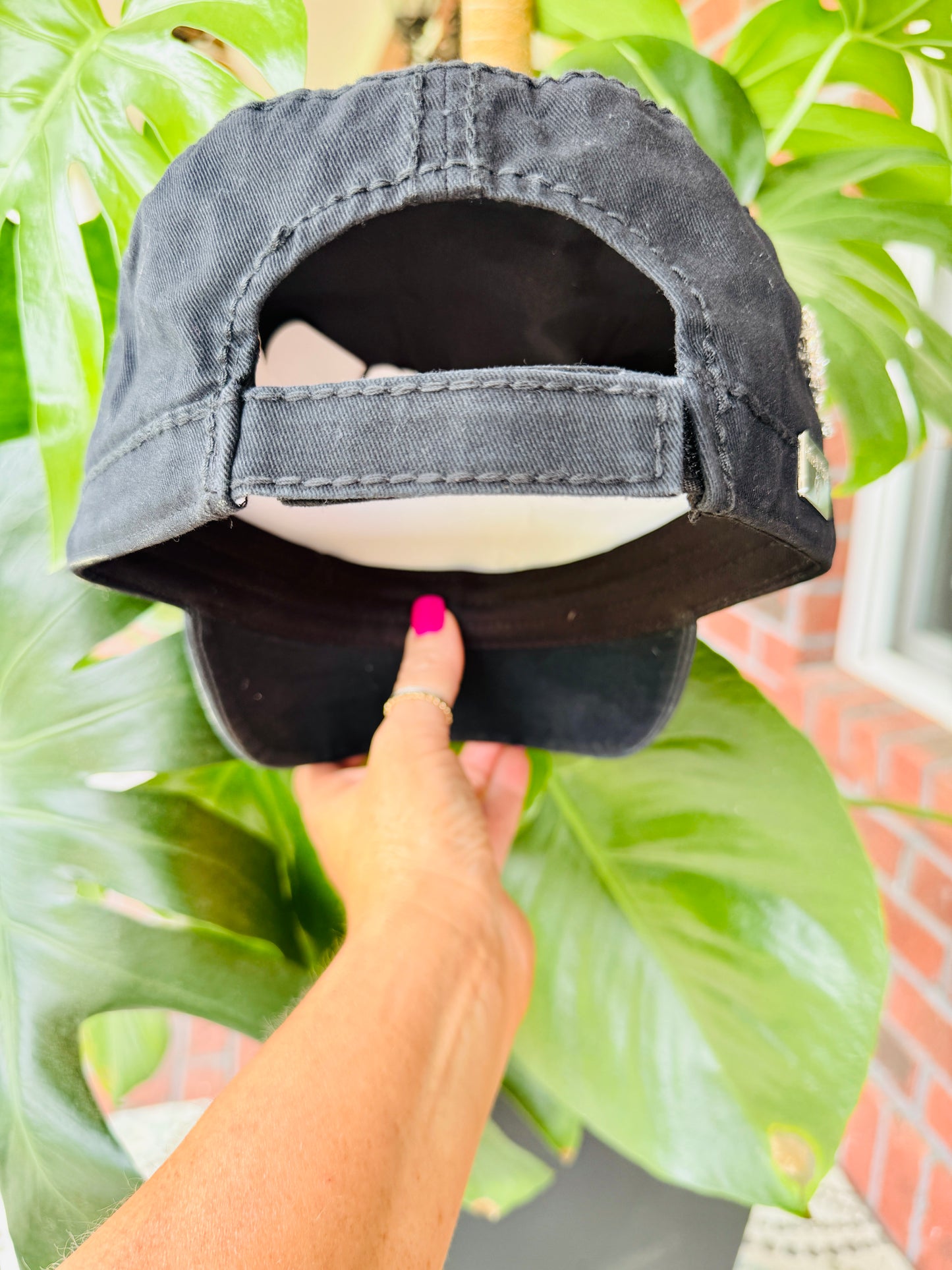 Eve Women's Crystal Embellished Cadet Hat