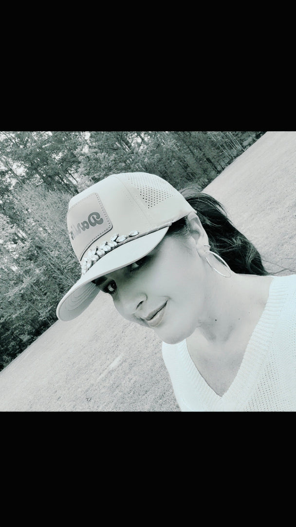 Women's "Darlin" Crystal Embellished Hat