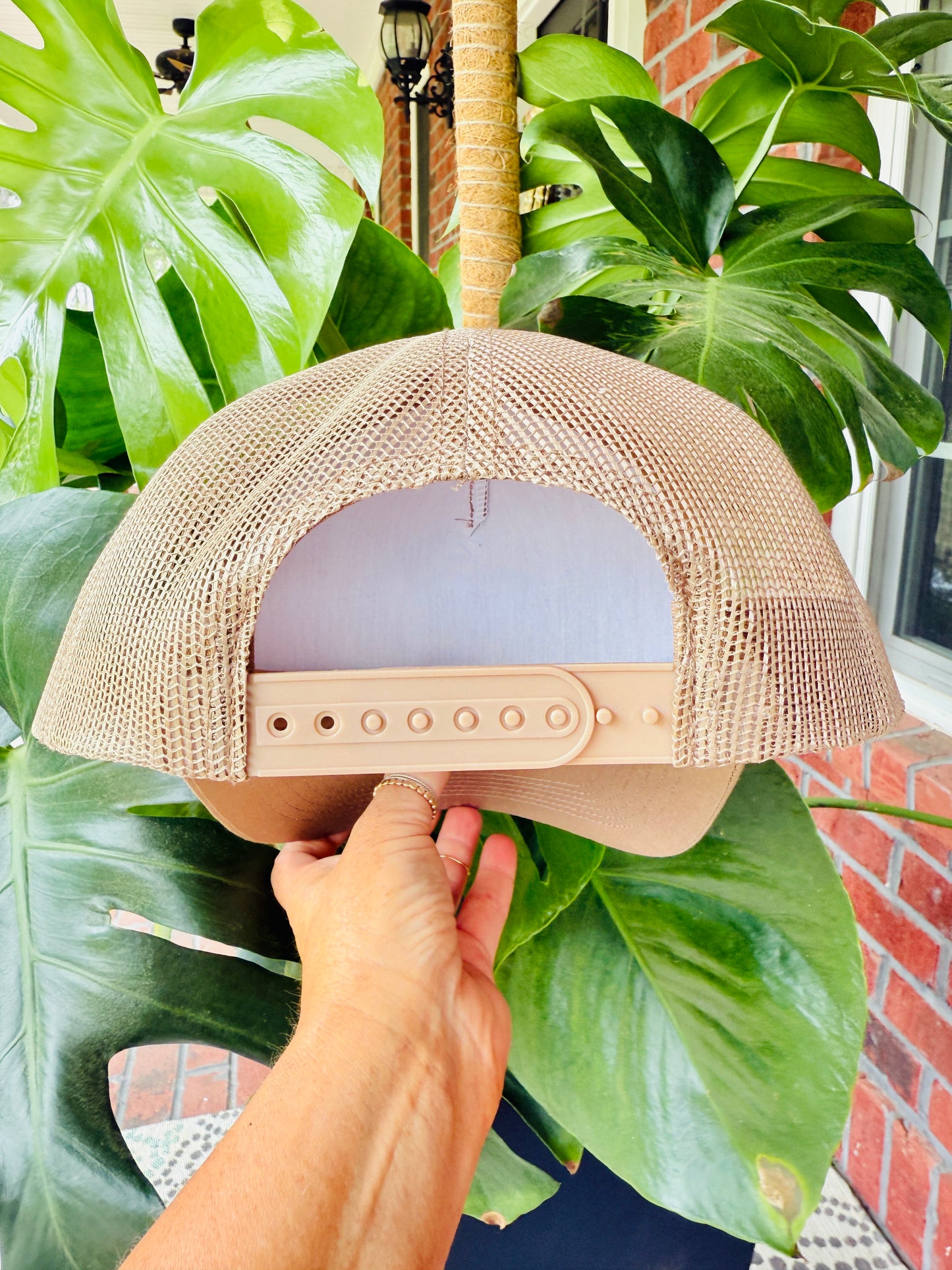 "Mama's Club" Women's Crystal Embellished Trucker Hat