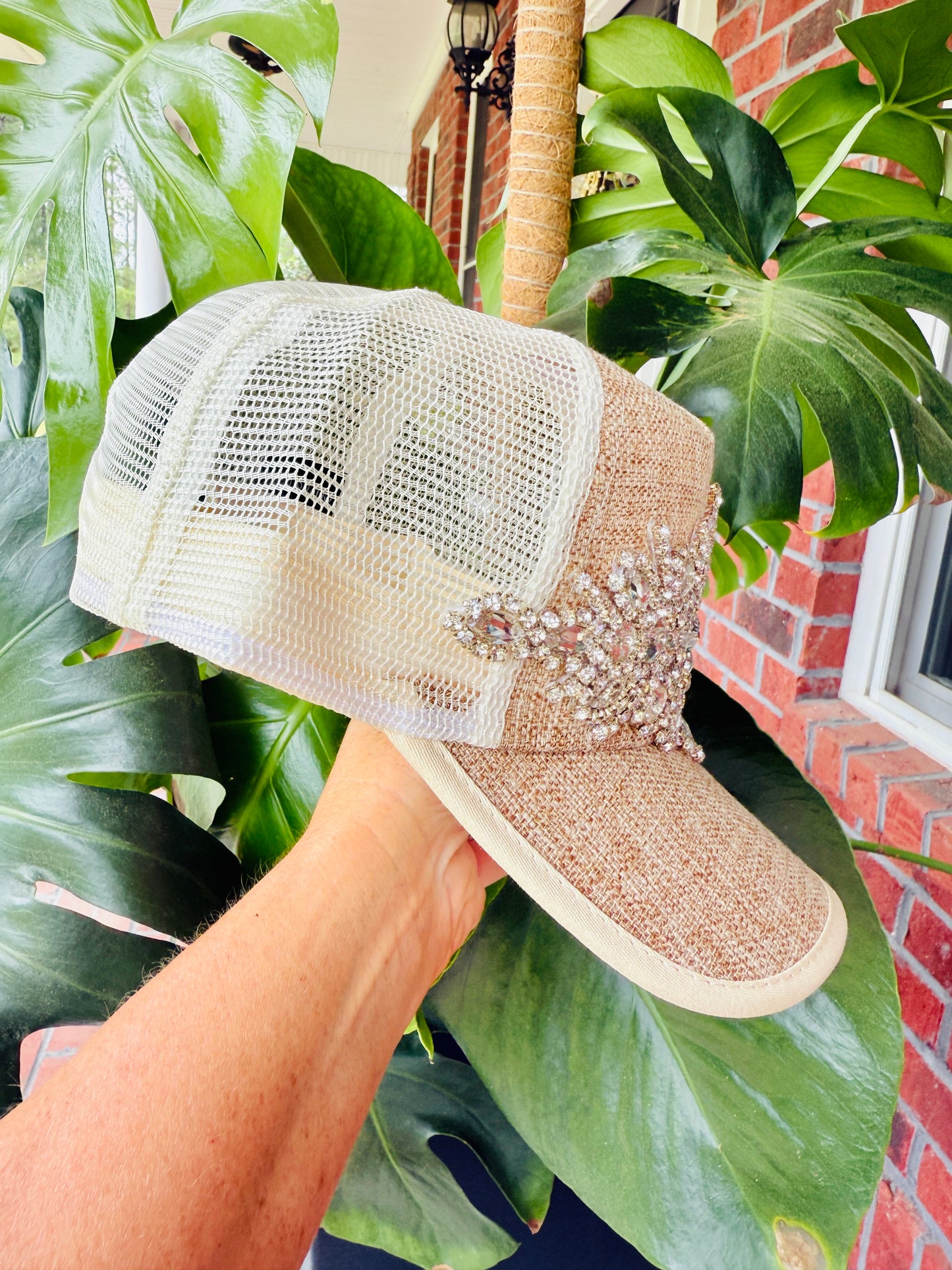 Erin Women's Two Toned Glitz Trucker Hat