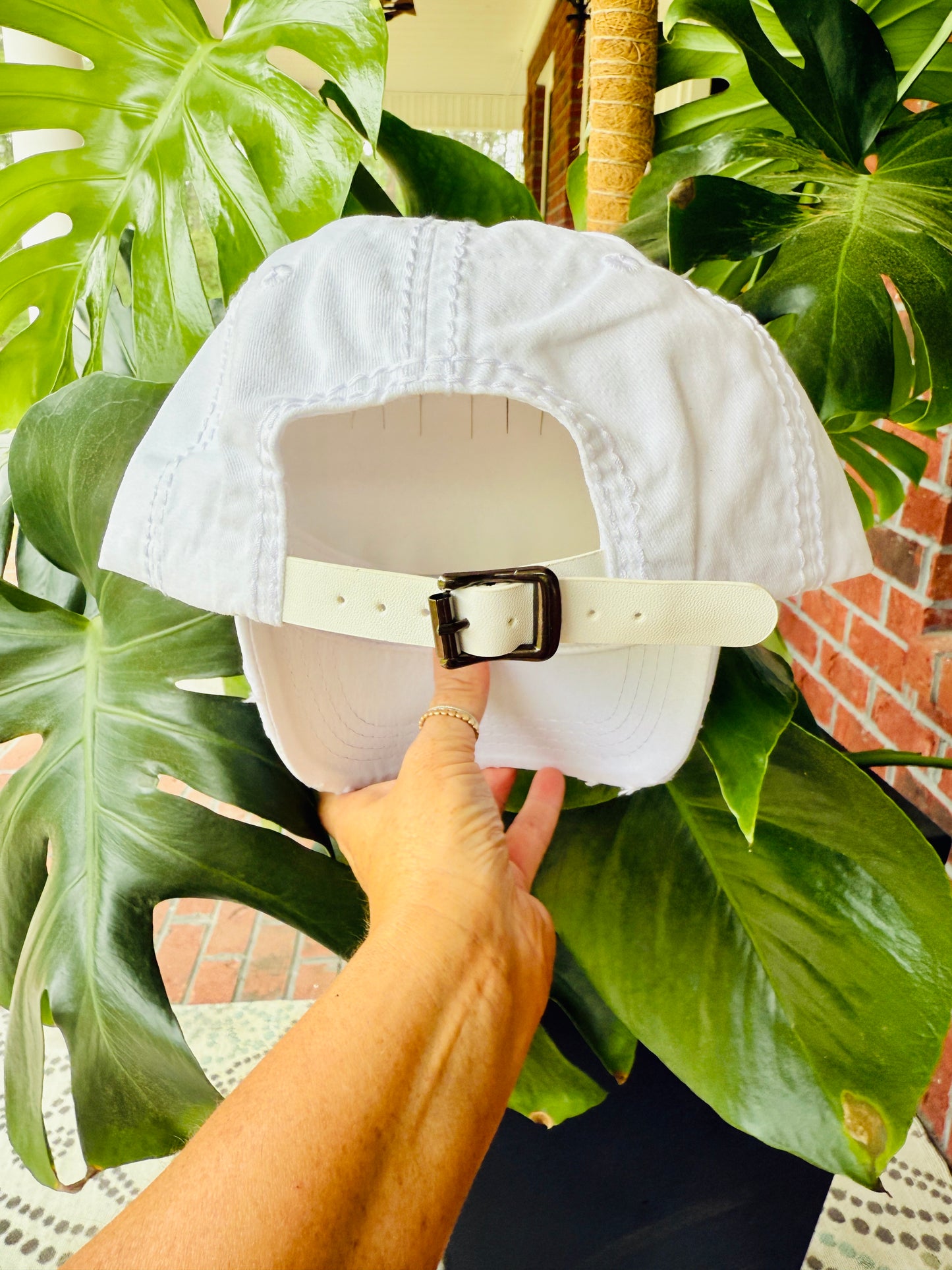 Bethany Women's Khaki Crystal Embellished Hat