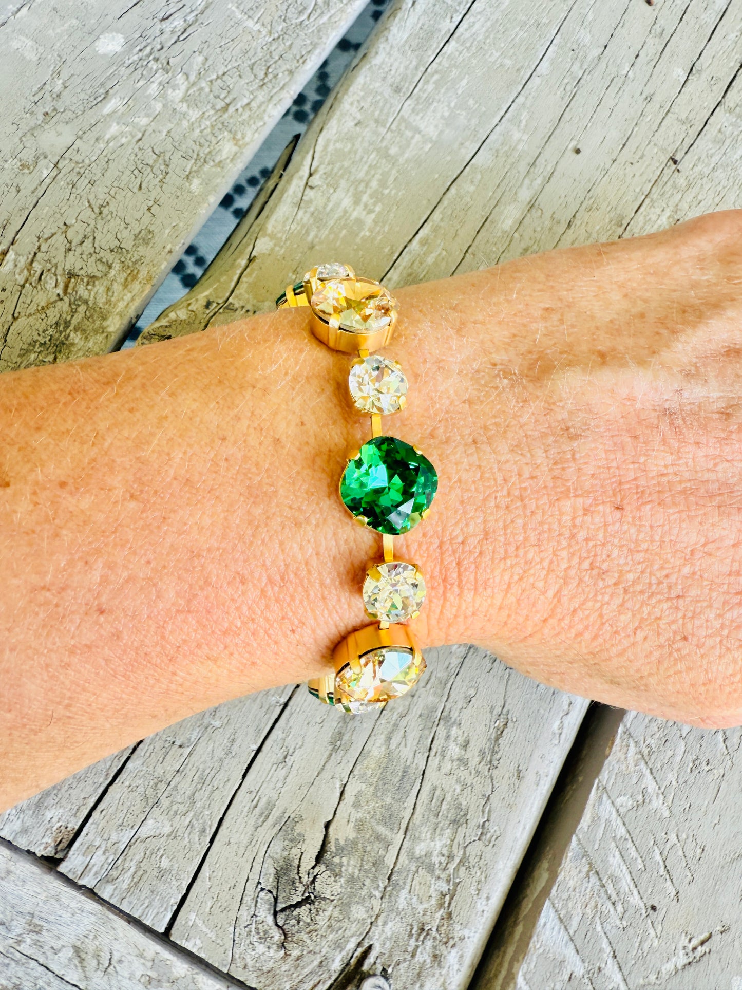 Conway Tigers Crystal Tennis Bracelet