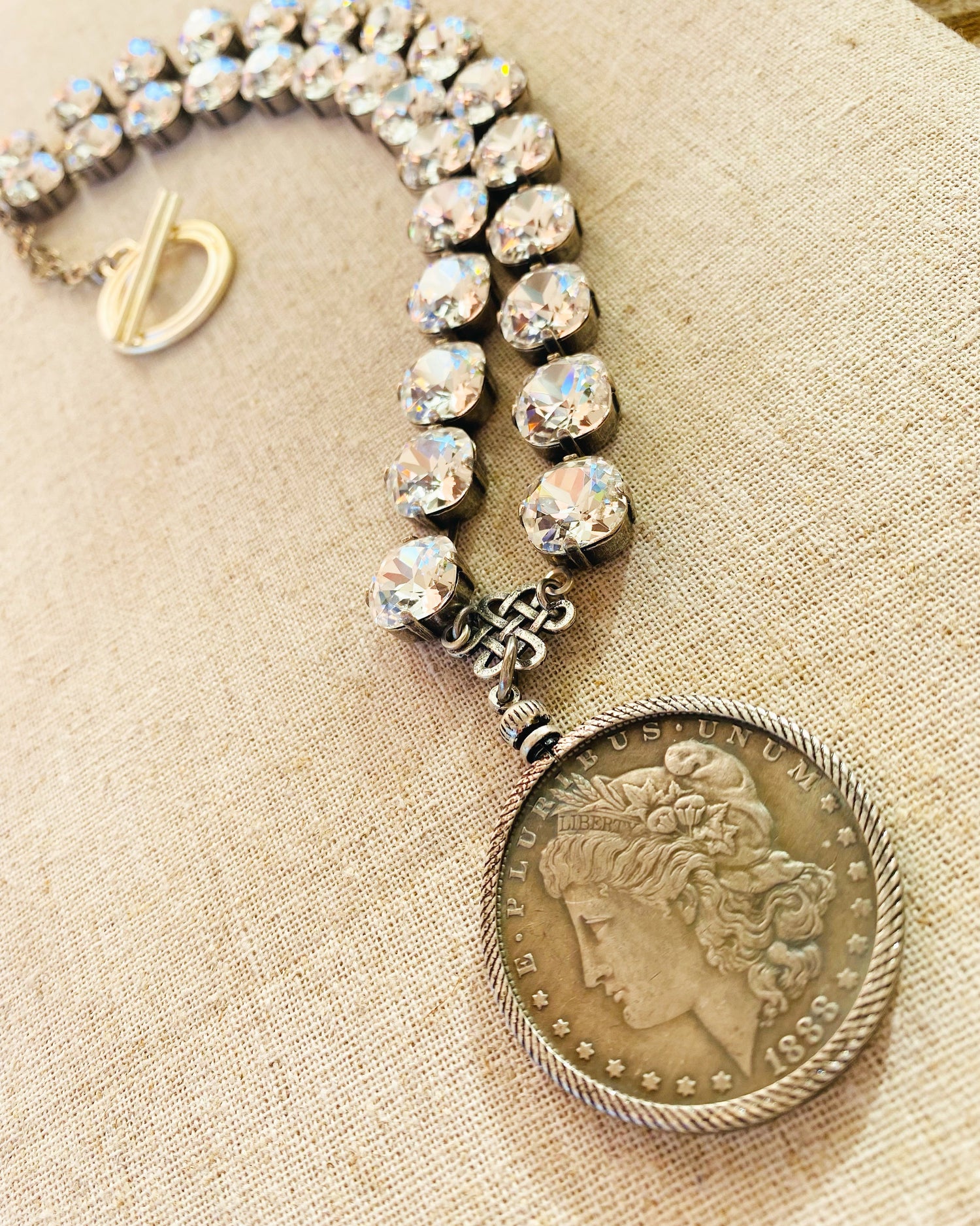 Coin Necklaces - Shabby To Chic Jewelry