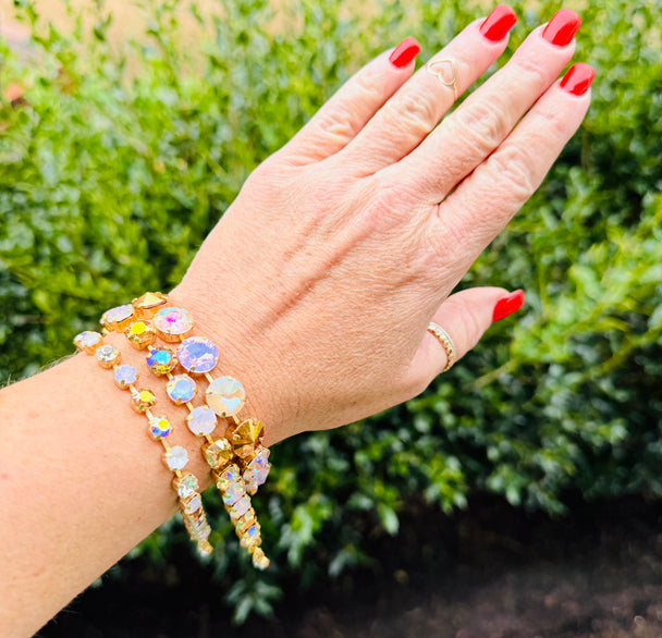 Carmen Australian Crystal Tennis Bracelet - Shabby To Chic Jewelry