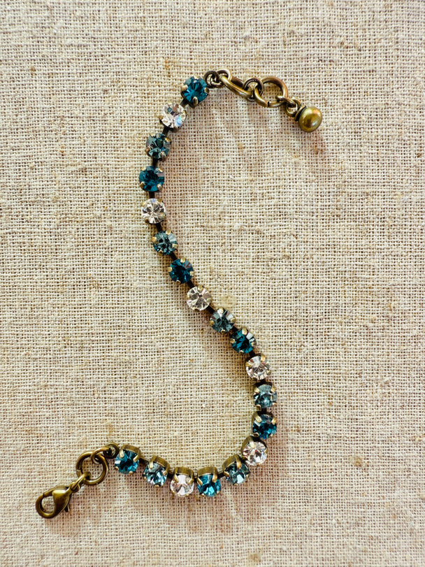 Dusk • Crystal Tennis Bracelet