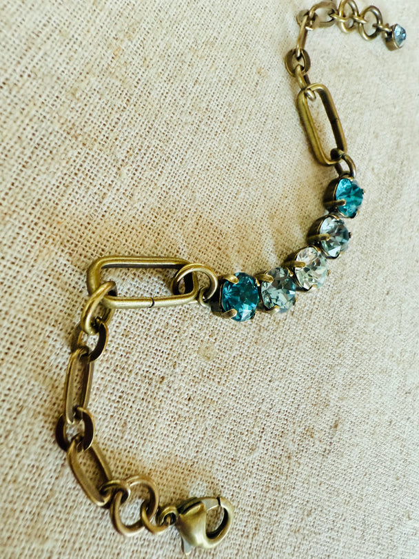 Dusk • Crystal Link Bracelet