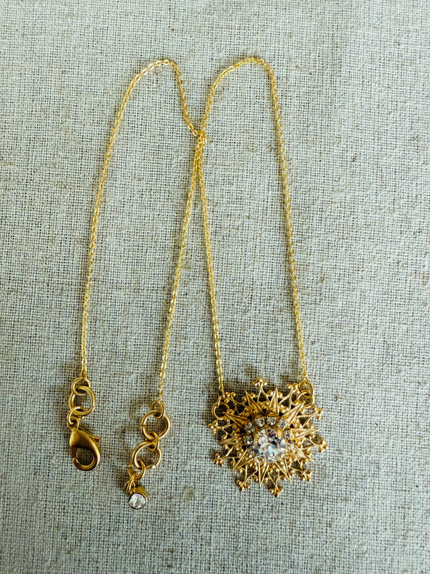 Hadley • Ornate Crystal Necklace