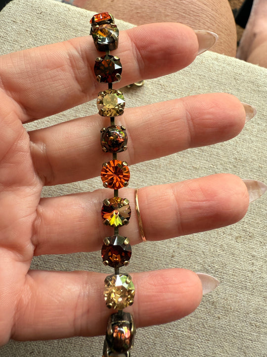 Ember • Crystal Tennis Bracelet Set