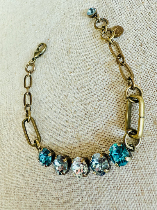 Dusk • Crystal Link Bracelet