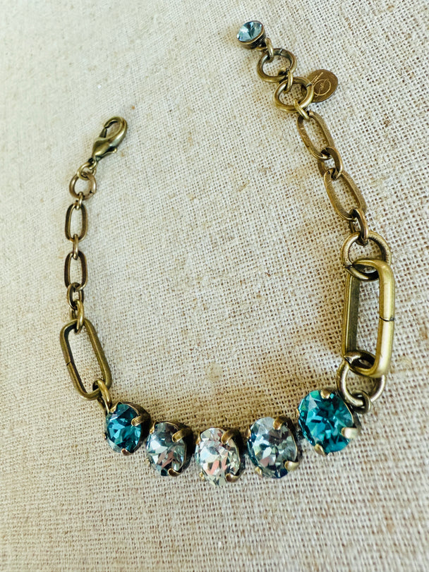 Dusk • Crystal Link Bracelet