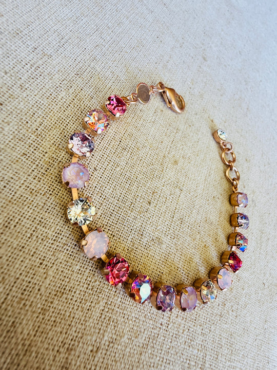 Christinia Crystal Tennis Bracelet