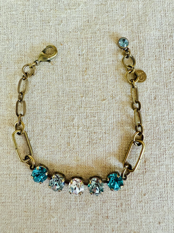 Dusk • Crystal Link Bracelet