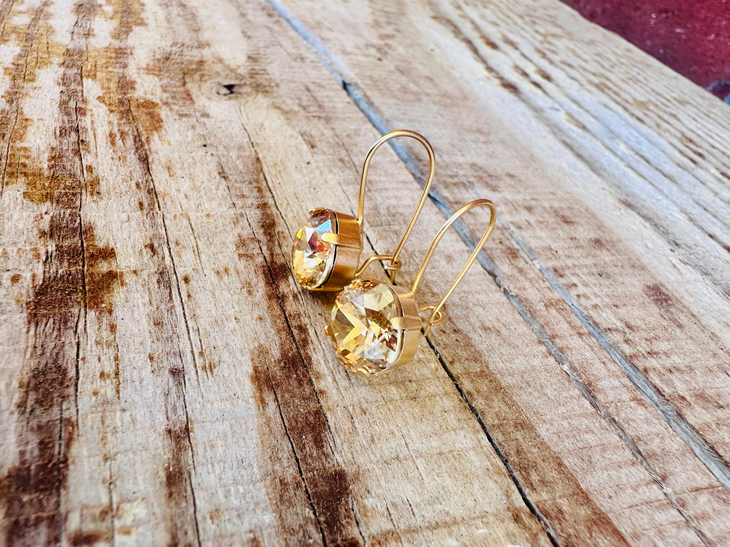 Harper Crystal Dangle Earrings