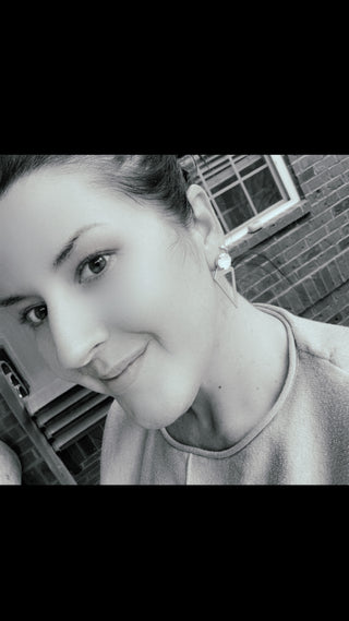 Kayla Gold Pyramid Geometric Crystal Stud Earrings - Shabby To Chic Jewelry