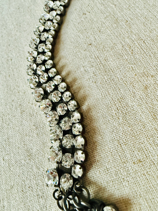 Raven • Crystal Tennis Bracelet