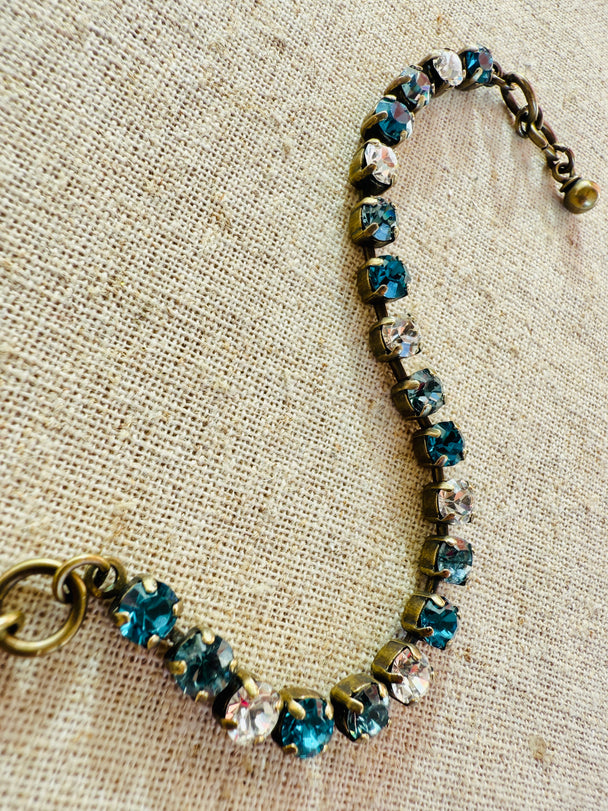 Dusk • Crystal Tennis Bracelet