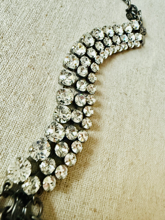 Raven • Crystal Tennis Bracelet