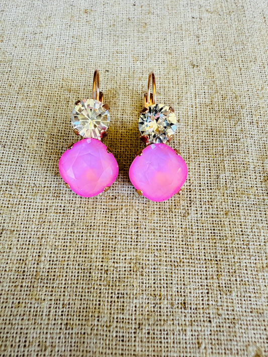 Veronica Dangle Crystal Earrings