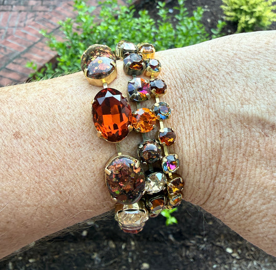 Ember • Crystal Tennis Bracelet Set