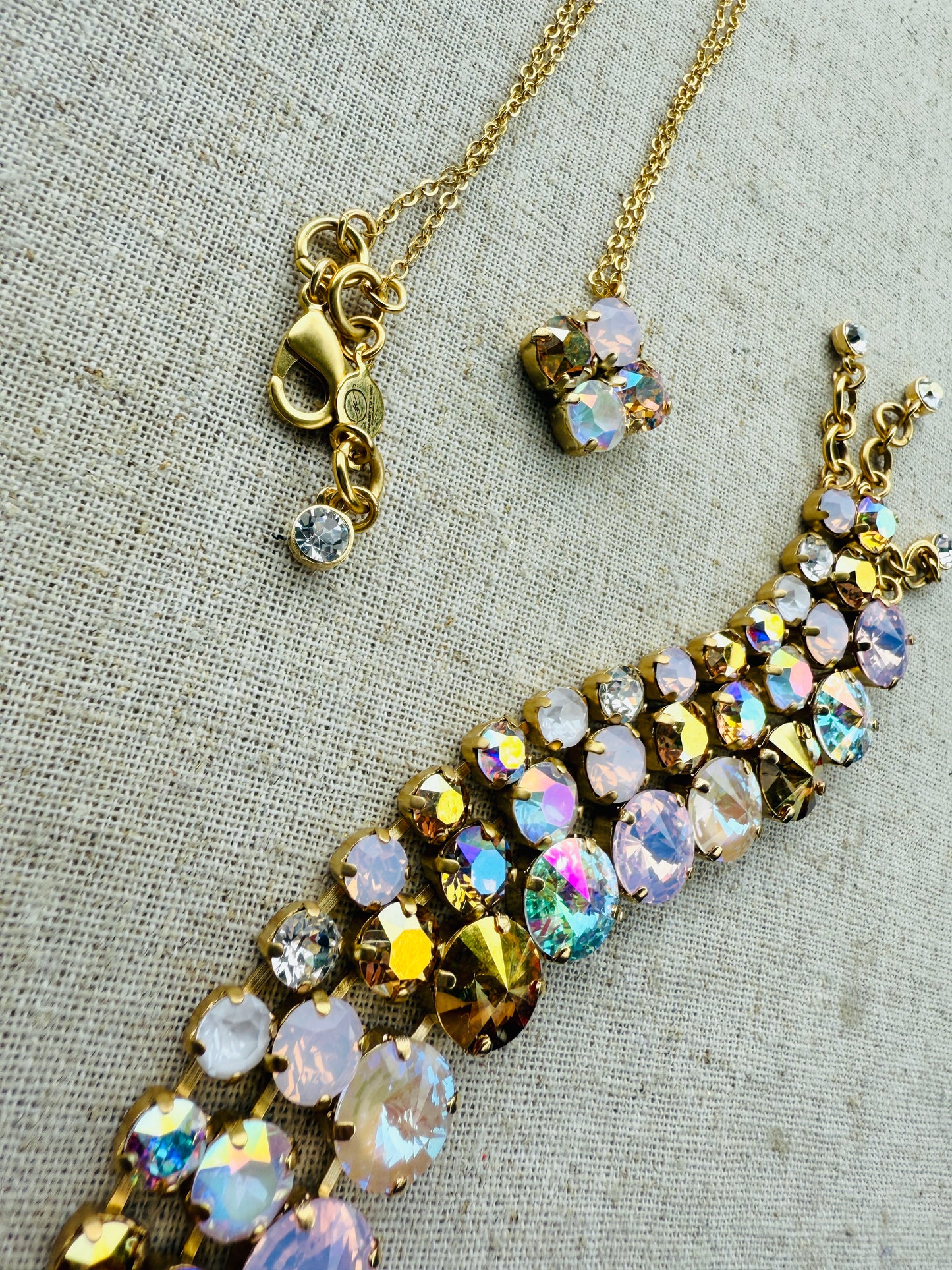 Carmen Australian Crystal Tennis Bracelet - Shabby To Chic Jewelry
