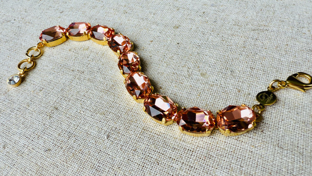 Sabrina •  Crystal Collection Bracelet • Necklace • Earrings