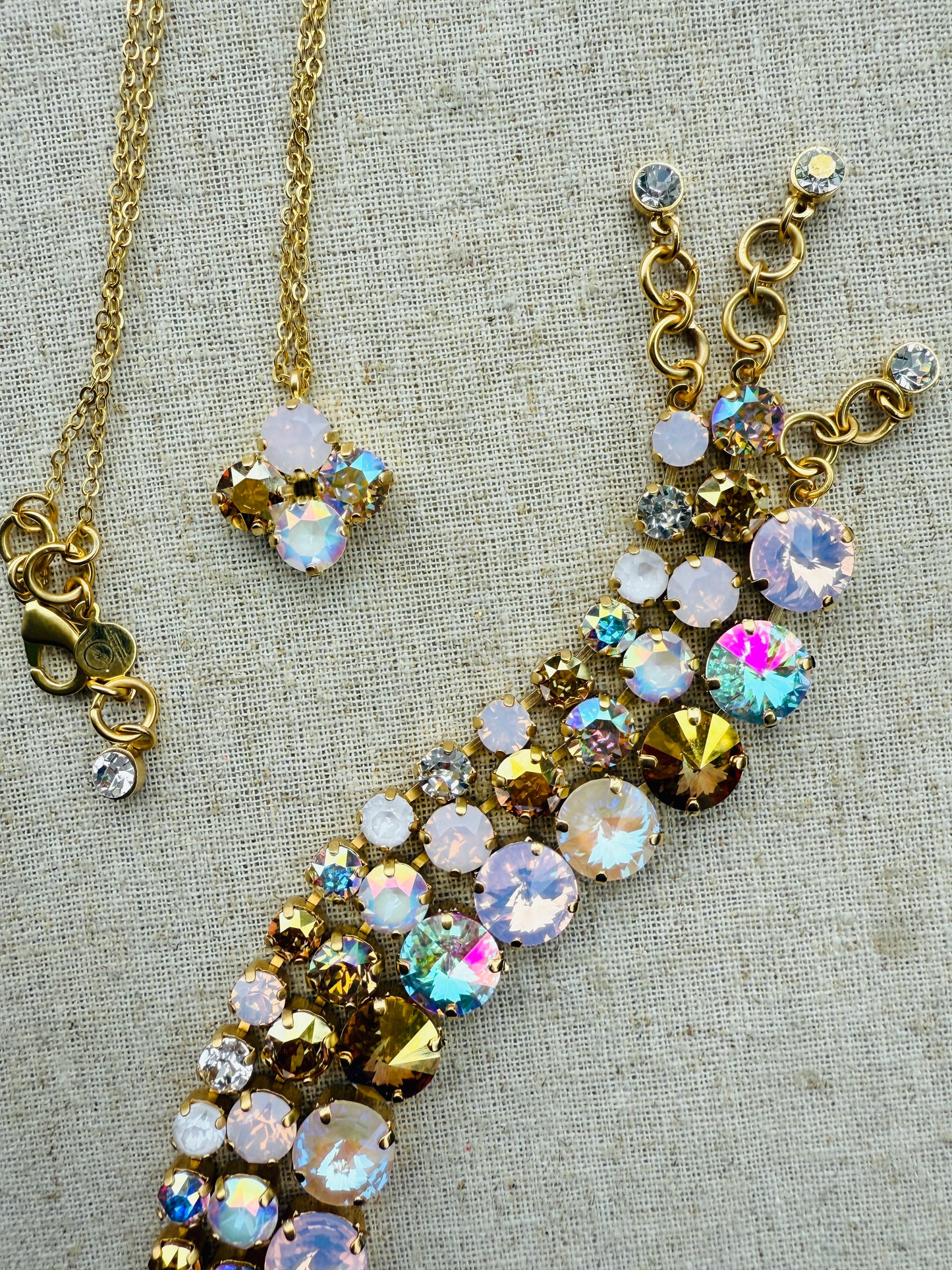 Carmen Australian Crystal Tennis Bracelet - Shabby To Chic Jewelry