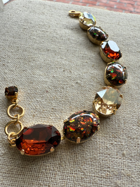 Ember • Crystal Tennis Bracelet Set
