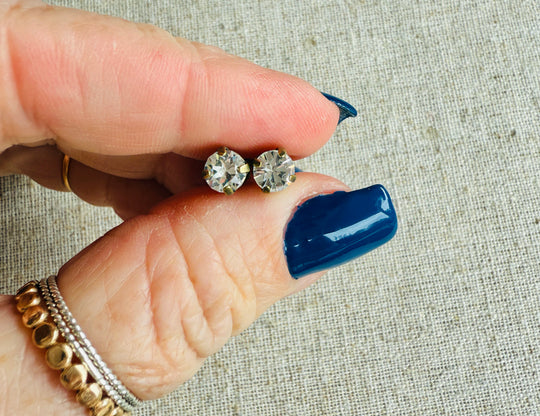 Dolly Crystal Stud Earring