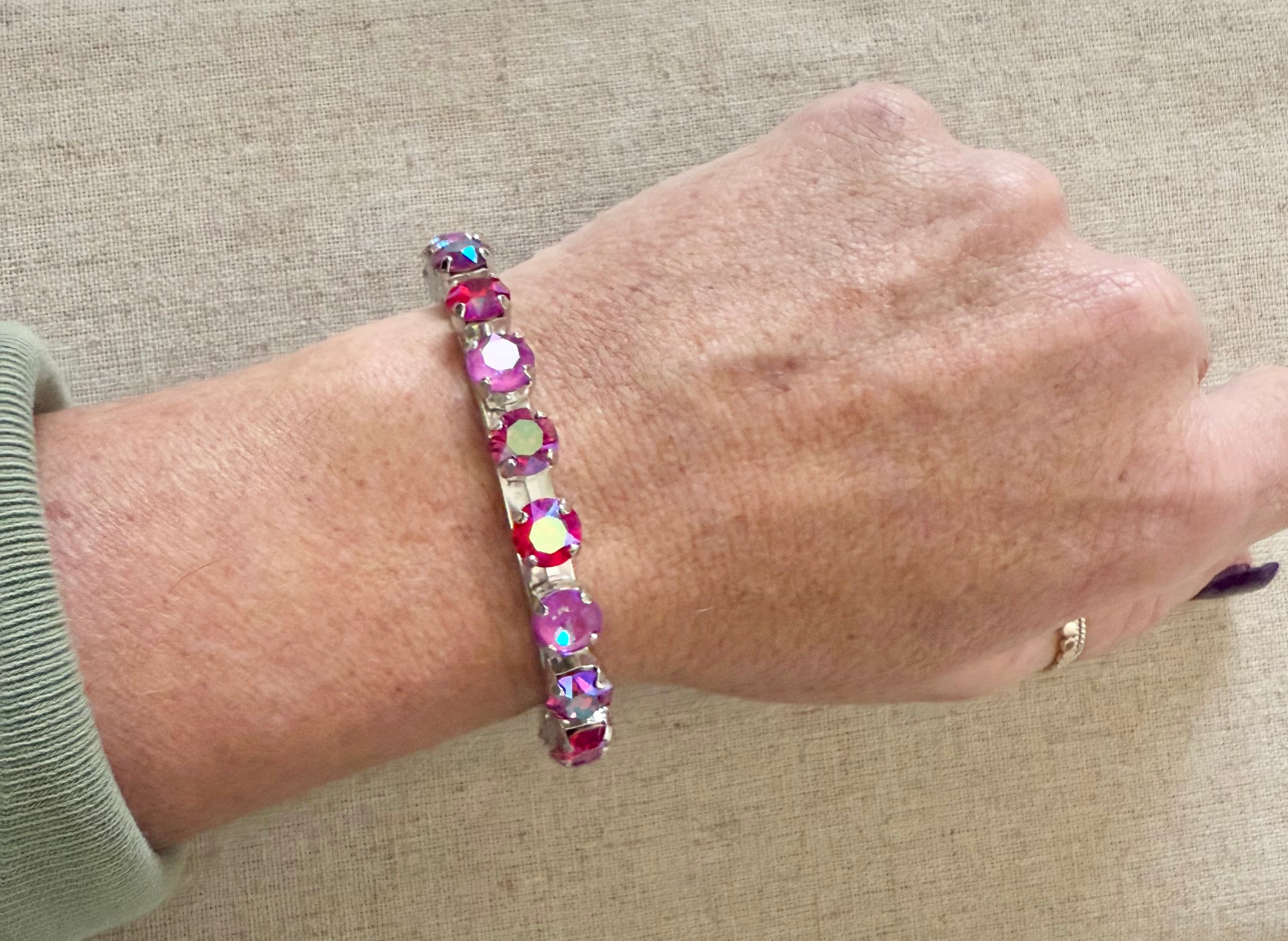 Kimber Cuff Crystal Bracelet - Shabby To Chic Jewelry