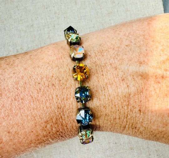 Birch Crystal Tennis Bracelet