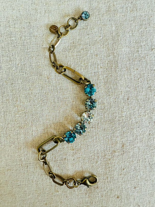 Dusk • Crystal Link Bracelet