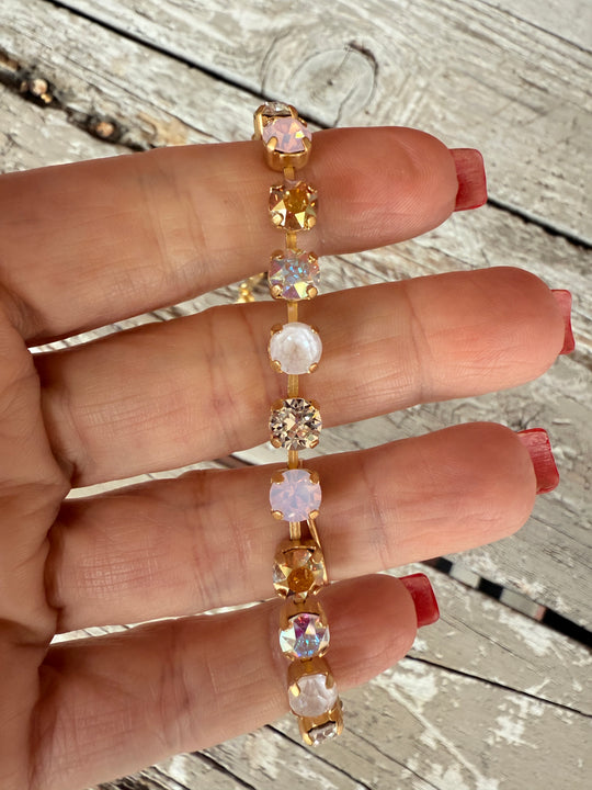 Carmen Australian Crystal Tennis Bracelet - Shabby To Chic Jewelry