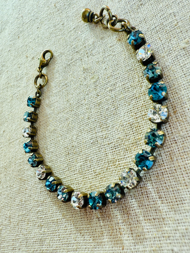 Dusk • Crystal Tennis Bracelet