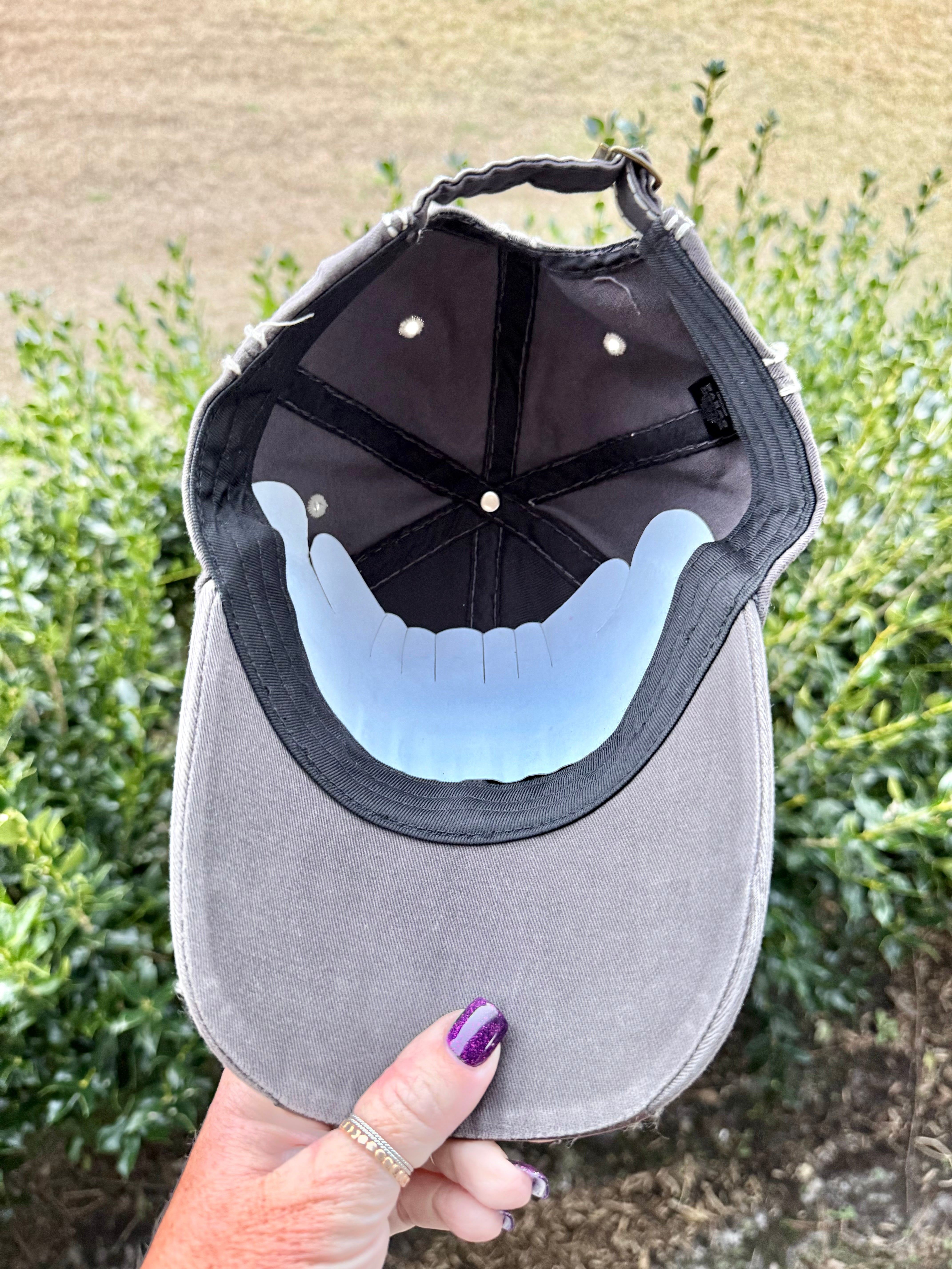 Willow Crystal Embellished Baseball Hat - Shabby To Chic Jewelry