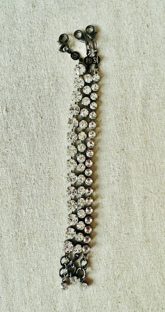 Raven • Crystal Tennis Bracelet