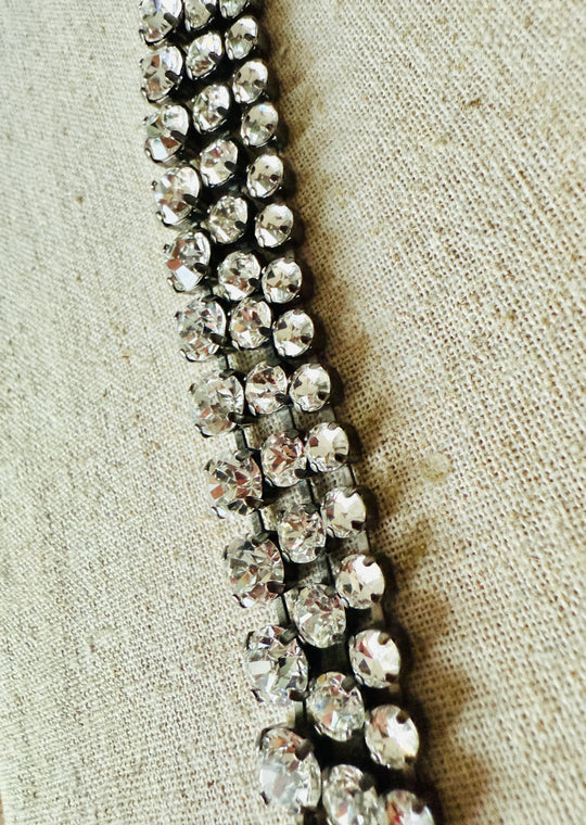 Raven • Crystal Tennis Bracelet