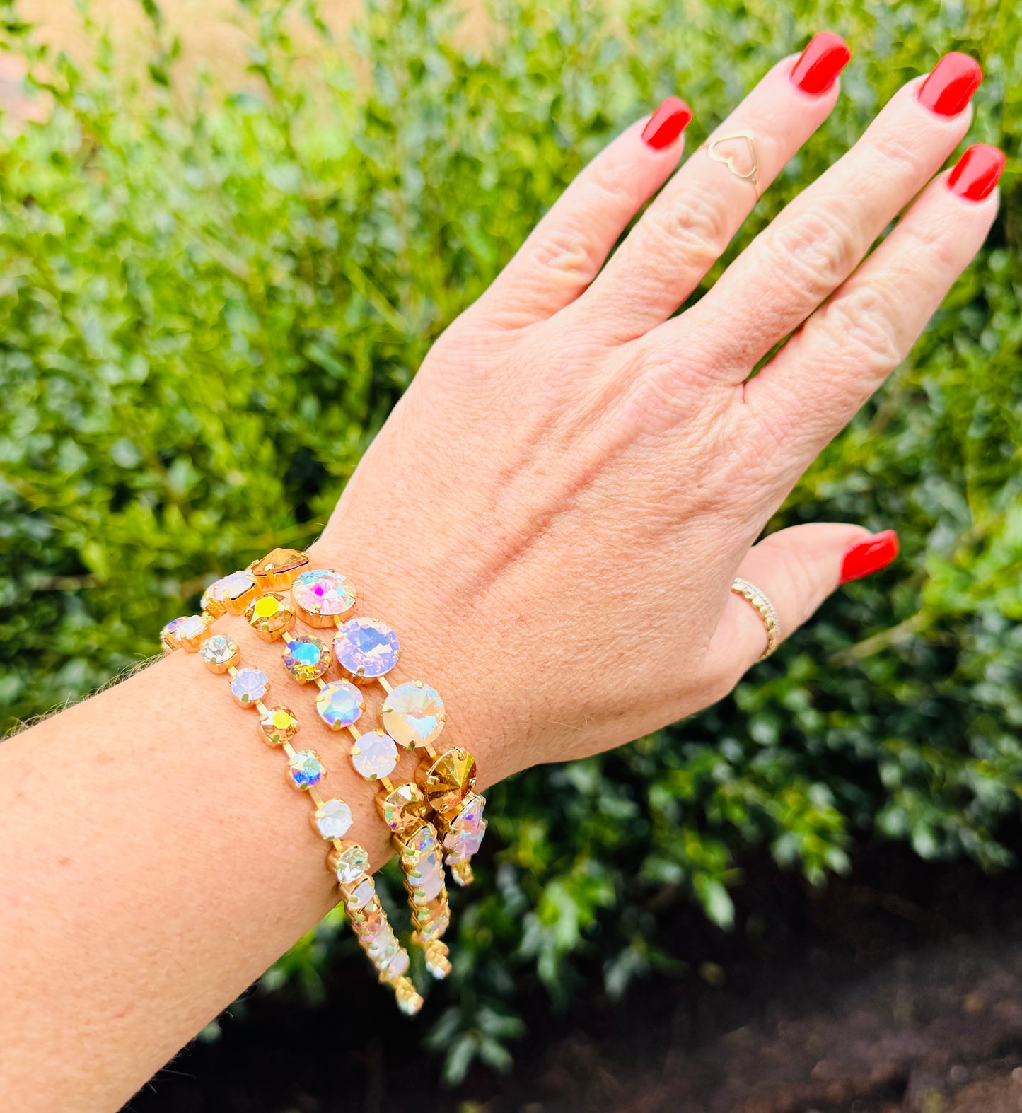 Carmen Australian Crystal Tennis Bracelet - Shabby To Chic Jewelry