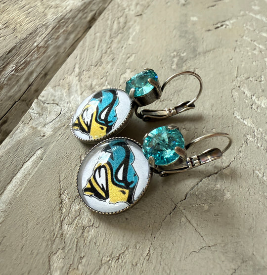 CCU Chanticleer Earrings - Shabby To Chic Jewelry