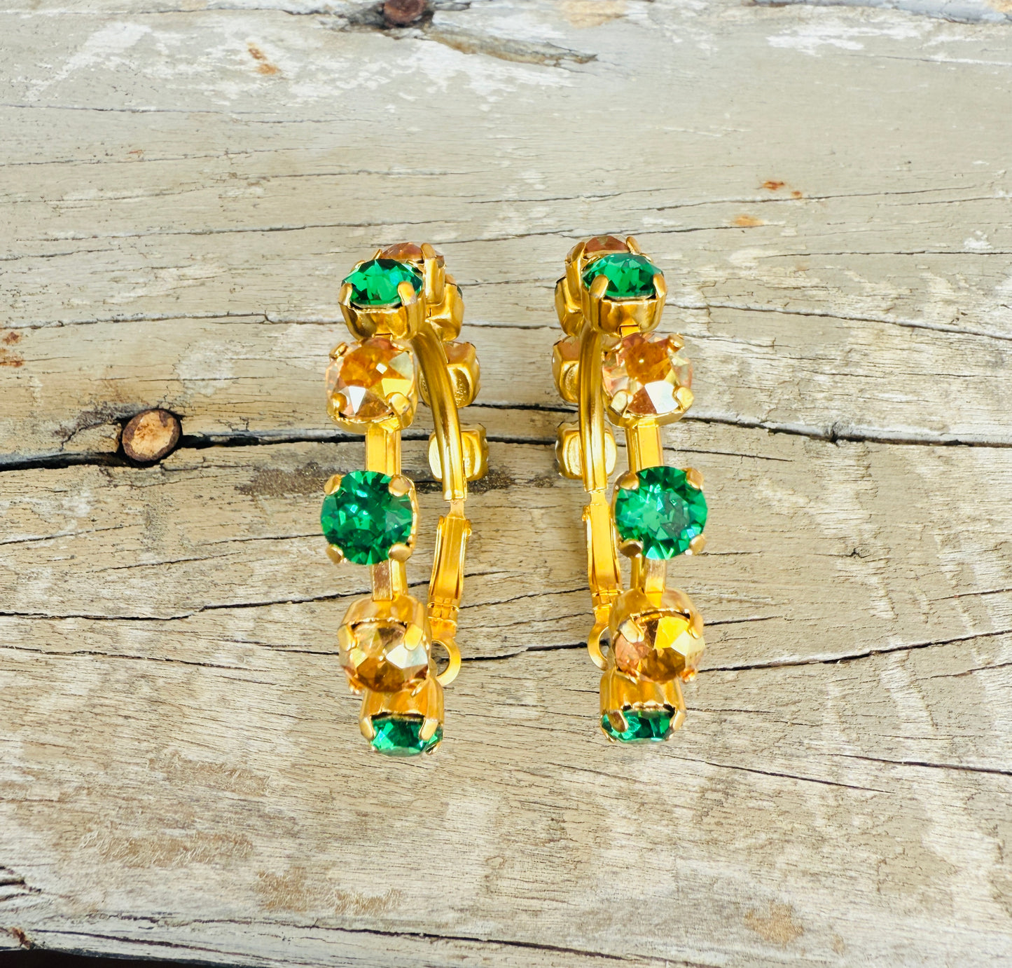 Conway Tiger Hoop Earrings - Sheila