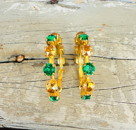 Conway Tiger Hoop Earrings - Sheila