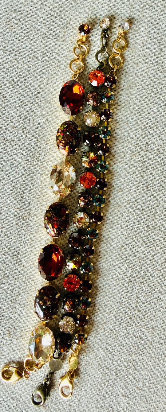 Ember • Crystal Tennis Bracelet Set
