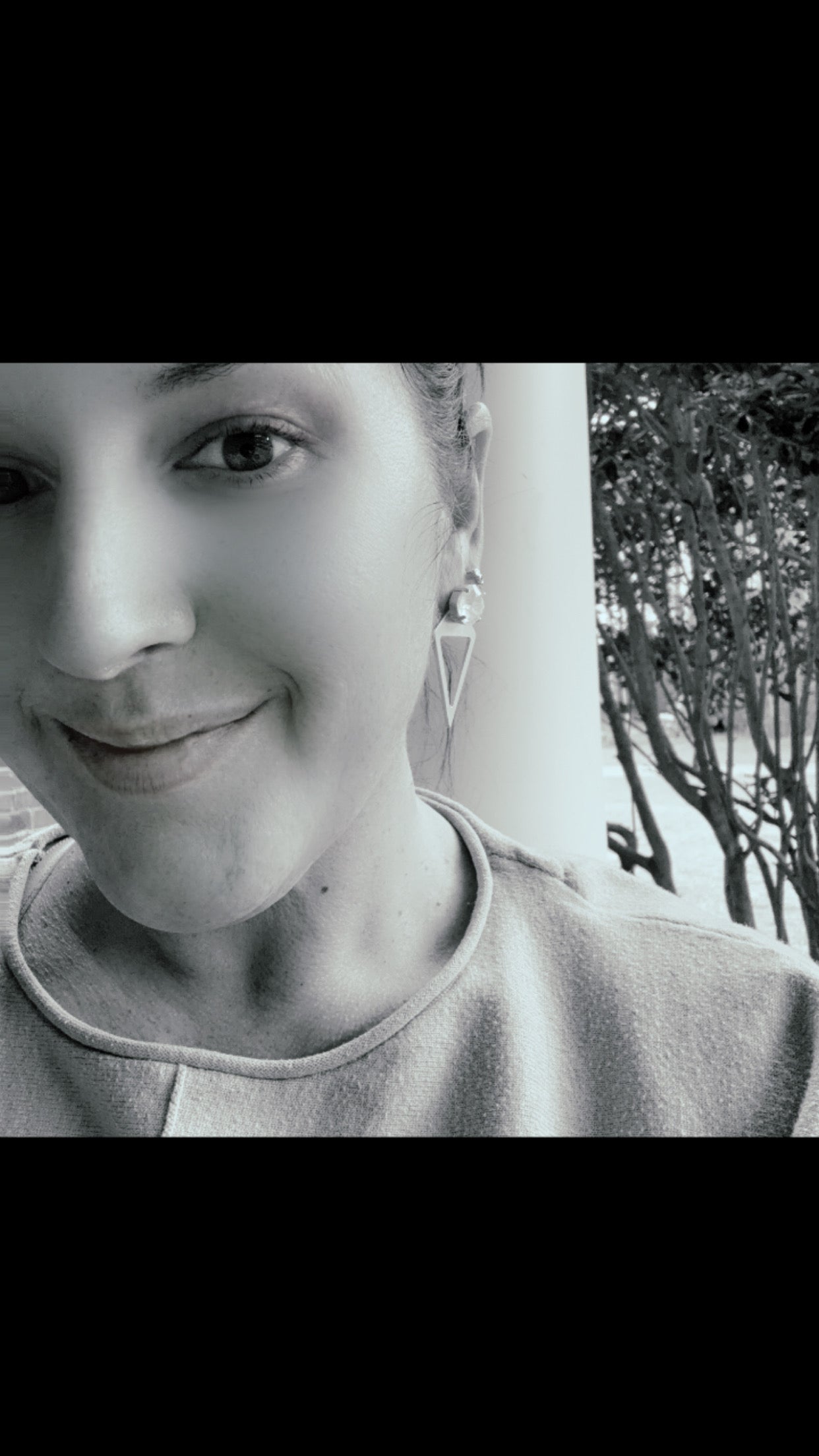 Kayla Gold Pyramid Geometric Crystal Stud Earrings - Shabby To Chic Jewelry