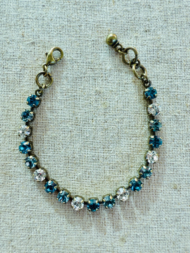 Dusk • Crystal Tennis Bracelet